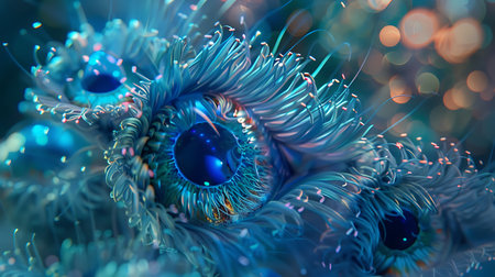 3d abstract computer generated fractal design.Fractal is never-ending pattern.Fractals are infinitely complex patterns that are self-similar across different scalesの素材