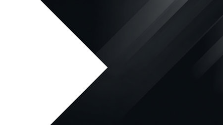 Abstract black and white geometric background with copy space for your text.の素材