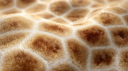 Giraffe skin texture. 3d rendering, 3d illustration.の素材