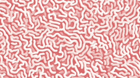 Seamless pattern with maze. Vector illustration for your design.の素材