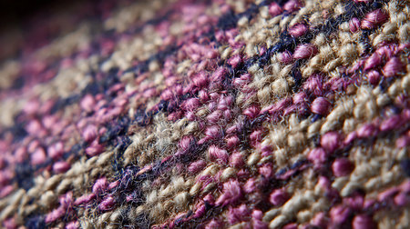 Knitted woolen texture close-up. Abstract background and texture.の素材