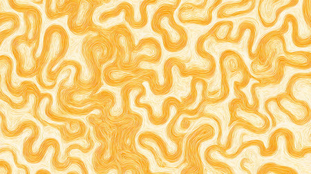 abstract background with yellow waves. Vector illustration. EPS 10.の素材