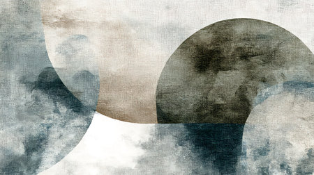 Abstract watercolor background. Hand-drawn illustration. Grunge texture.の素材