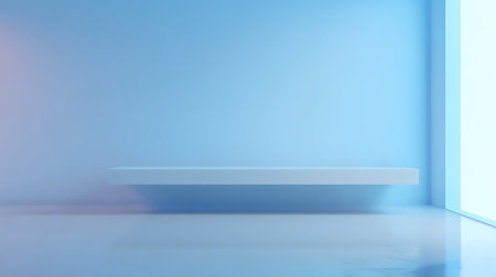 Minimalist interior design. 3d rendering mock up scene.の素材