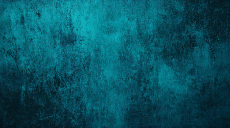 Blue grunge textured wall. Background and texture for design.の素材