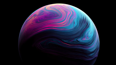 Aerial view of a volcanic crater with a lake in the middle.の素材