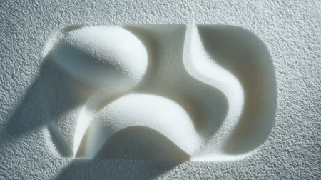 White foam on the surface of the water, close-up.の素材