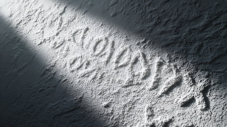 \The inscription \"\"happy new year\"\" on the wall\""の素材