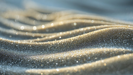 Glittering abstract background with bokeh defocused lights.の素材