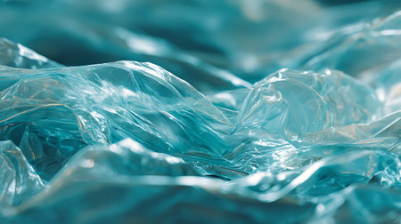 Sunset on the beach with reflection in a glass ball. 3d renderingの素材