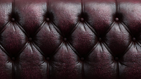 Luxury leather upholstery upholstery sofa background.の素材