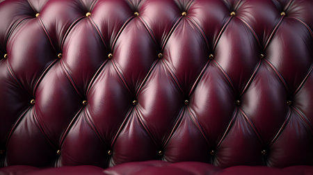 Luxury leather upholstery sofa background. 3d renderの素材