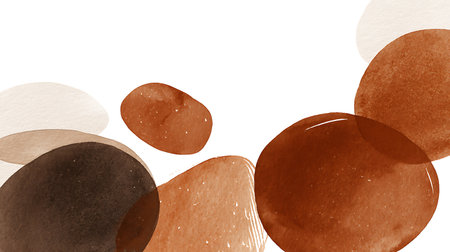 Abstract watercolor painted background for your design. Creative element for your design.の素材