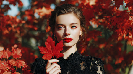 Bouquet of pink roses on a blue background with copy spaceの素材