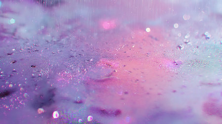 Portrait of a beautiful young woman with bright make-up and red lips on a background of autumn leavesの素材