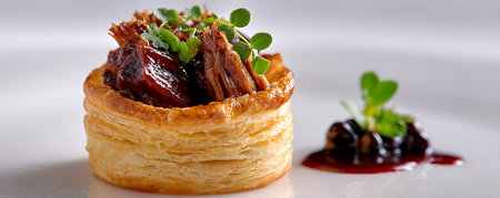 Dried plums with raisins and balsamic vinegarの素材