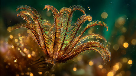 3d illustration of abstract geometric composition, digital art works. Computer generated graphics.の素材