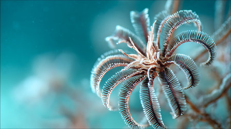 Frozen plant in the winter. Macro. Close-up.の素材