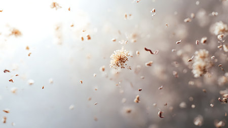 Coronavirus 2019-nCoV. SARS-CoV-2. Abstract background.の素材