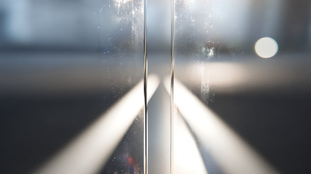 abstract background with bokeh defocused lights and shadow.の素材