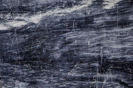 Texture of black marble with white veins closeupの写真素材
