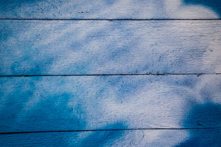 Texture of old cracked paint on wooden boardsの写真素材