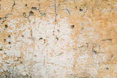 Texture of an old red brick wallの写真素材