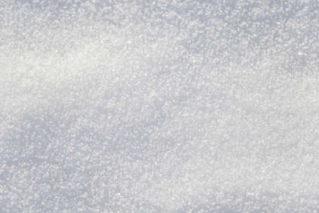 Texture of white gentle snow closeupの写真素材