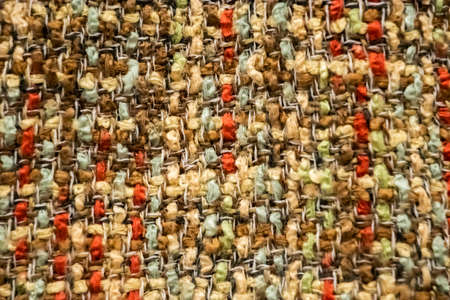 Texture of natural wicker fabric. Eco-friendly material for the manufacture of clothing and...