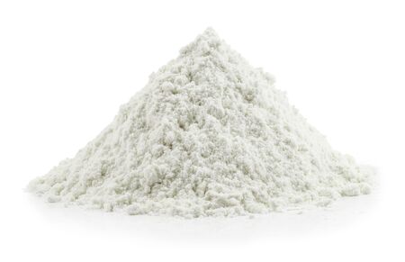 Mountain flour isolated on a white backgroundの写真素材