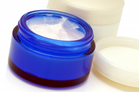 Cosmetic creams の写真素材