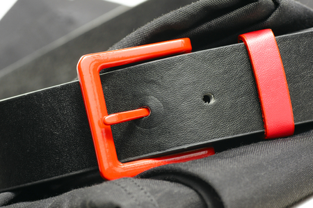 Belt from the pantsの写真素材