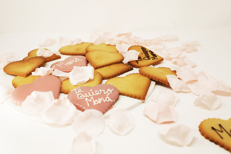 mothers day cookiesの写真素材