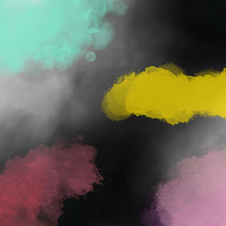 Abstract watercolor background. Digital art painting. 3d rendering.