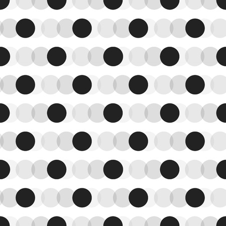 Black faded circles pattern on white backgroundのイラスト素材