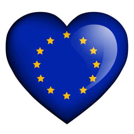 flag of European Unionのイラスト素材