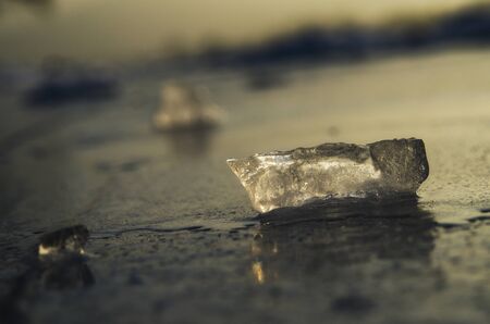 Ice cubesの写真素材