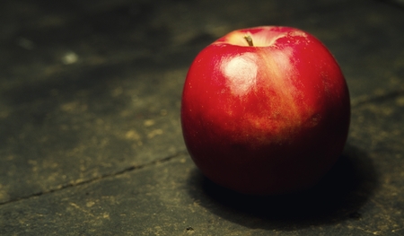 fresh appleの写真素材