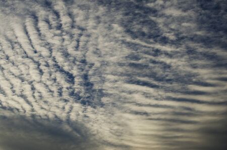 middle altitude cloudsの写真素材