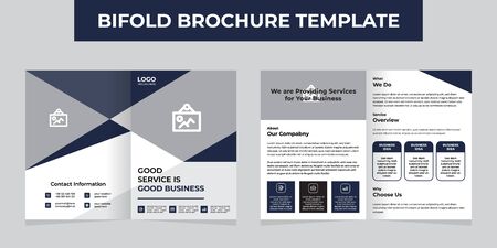 Creative Bifold Brochure Templateのイラスト素材