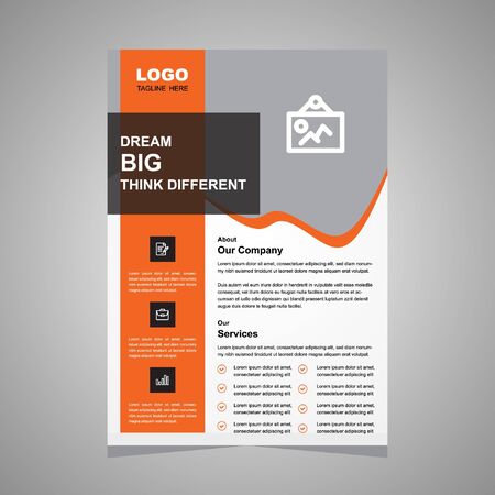 Creative Business Flyer Templateのイラスト素材