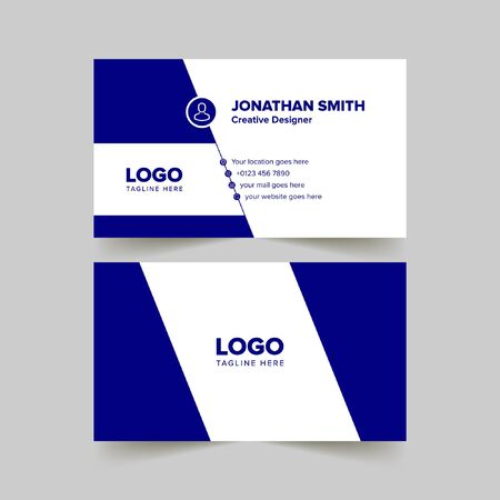 Modern Creative and Clean Business Card Templateのイラスト素材