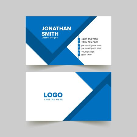 Modern Creative and Clean Business Card Templateのイラスト素材