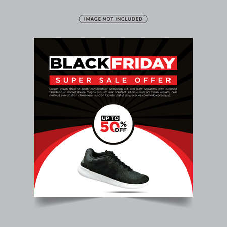 black friday sale banner, black Friday banner, november 27 bannerのイラスト素材