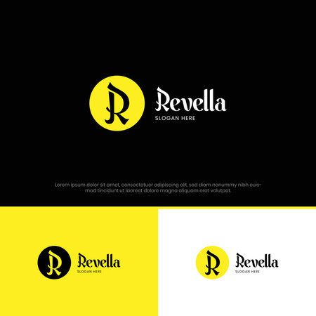 Unique Business Logo Designのイラスト素材