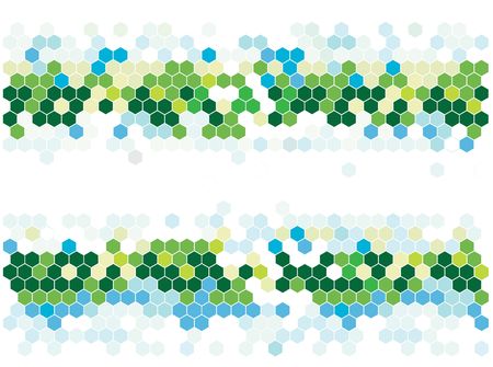 Hexagonal mosaic