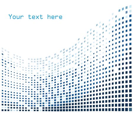 Blue mosaic backgroundの写真素材