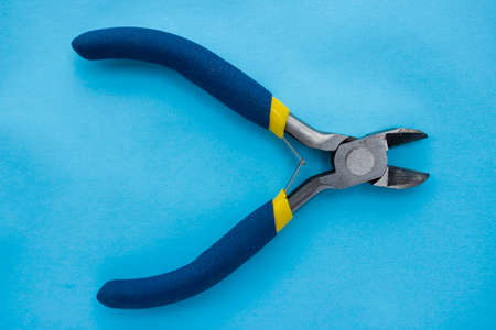 Electrician pliers that are used to cut mainly cables and to be able to make connections
