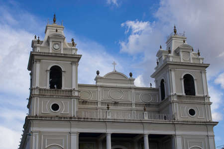 The Church of Our Lady of Solitude is located in the city of San Jose, in the center of Costa Rica. It was built in the middle of the 19th century. Photo taken December 30, 2019のeditorial素材