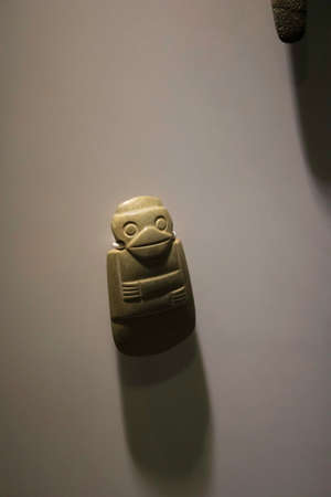 San JosÃ© de Costa Rica, Interior of the Jade Museum and pre-Columbian culture, 1977, December 30,...